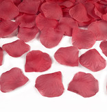 Confetti Kanon Rozenblaadjes diep rood 40cm