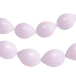 Knoopballonnen Lila Pastel (3m)