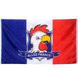 Vlag Frankrijk 'Allez France' 90 x 150 cm