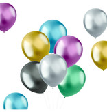 Ballonnenset Chrome Shine Multikleur (10st)