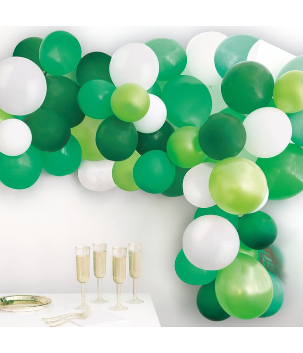 Ballonboog Set Groen Jungle (40st)