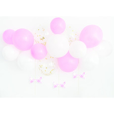 Ballonnenboog Set Roze (15st)