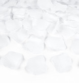 Confetti Kanon Rozenblaadjes wit 60cm
