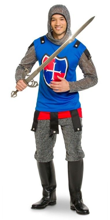 De volgende pijpleiding mannetje Ridder man kostuum 3-delig - Feestbazaar.nl