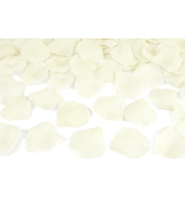 Confetti Kanon Rozenblaadjes Creme 60cm