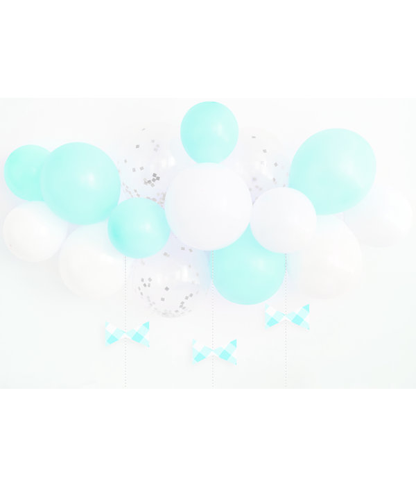 Ballonnenboog Set Lichtblauw (15st)
