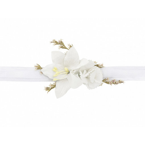 Corsage Bruiloft Bloemen Wit