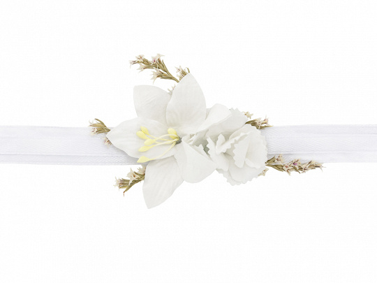 Corsage Bruiloft Bloemen Wit