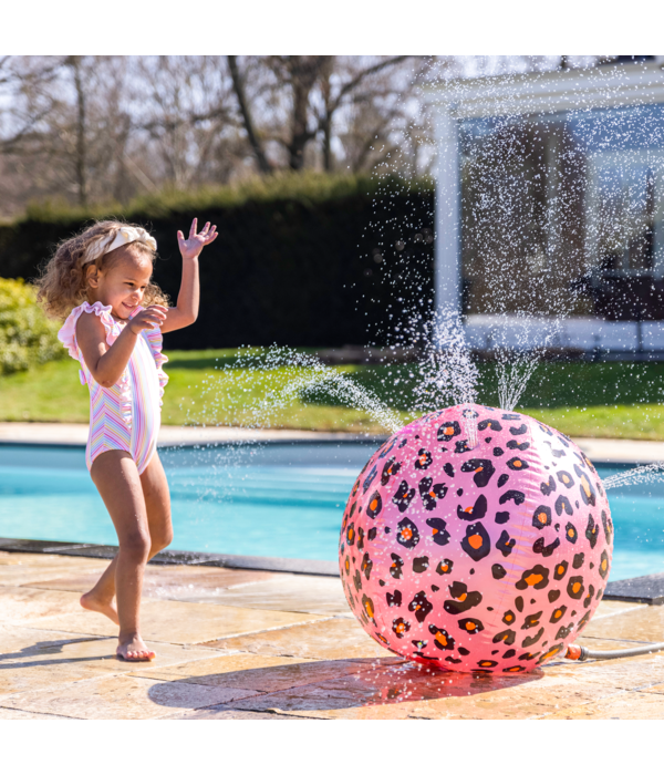 Watersproeier Bal Panterprint Rosé Goud