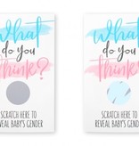 Kraskaart Gender Reveal Boy - 10st