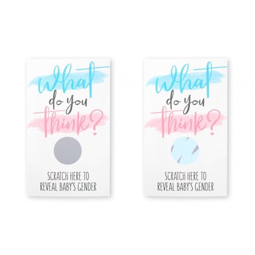 Kraskaart Gender Reveal Boy - 10st