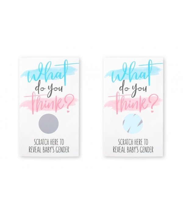 Kraskaart Gender Reveal Boy - 10st