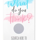 Kraskaart Gender Reveal Boy - 10st