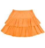 Minirokje Ruffles Oranje