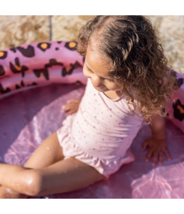 Kinderzwembad Panterprint Rose Goud (100cm)