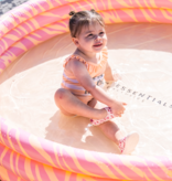 Kinderzwembad Zebra Roze Groot (150cm)