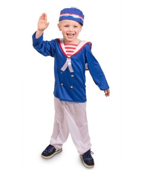 Matrozenpakje kind 3-delig