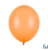 Ballonnen Pastel lichtoranje - 10 Stuks