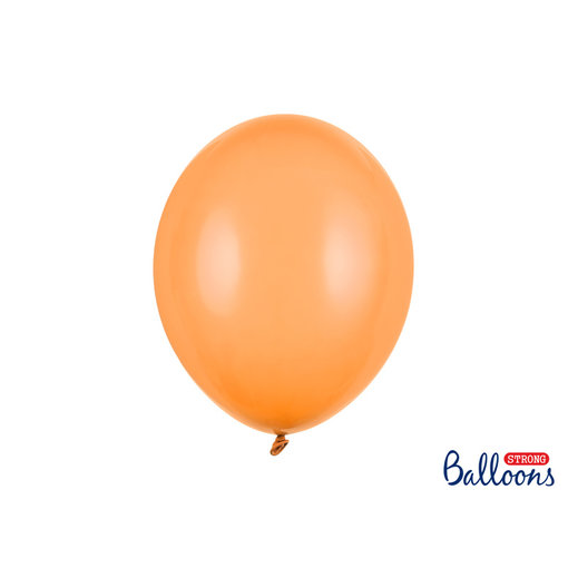 Ballonnen Pastel lichtoranje - 10 Stuks