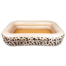 Rechthoekig Zwembad Panterprint Beige (211cm)