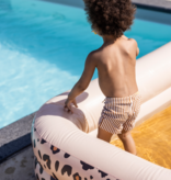 Rechthoekig Zwembad Panterprint Beige (211cm)