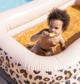 Rechthoekig Zwembad Panterprint Beige (211cm)