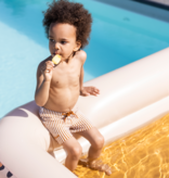 Rechthoekig Zwembad Panterprint Beige (211cm)