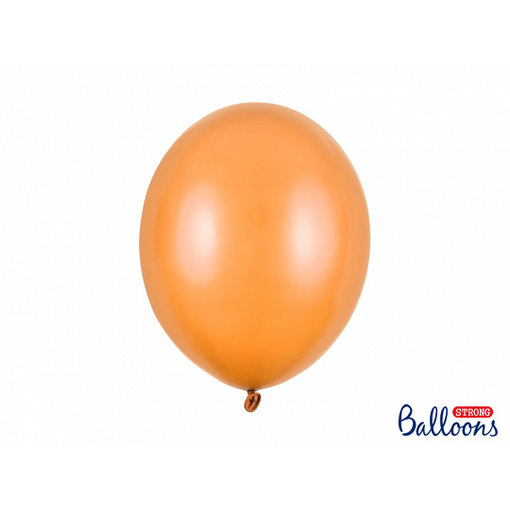 Oranje Metallic Ballonnen Mandarijn Oranje (50st)
