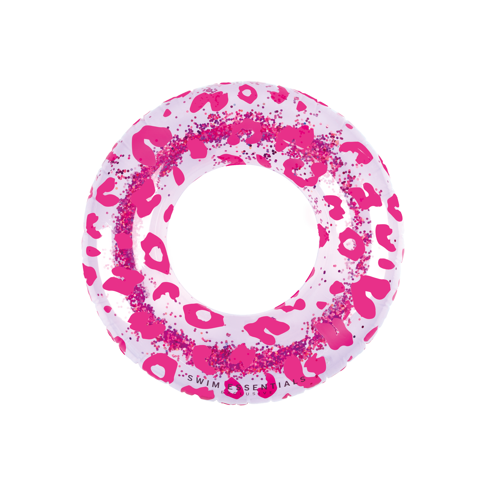 Luxe Zwemband Glitter Roze Panterprint (90cm) afbeelding