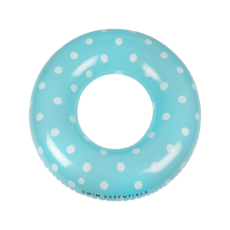 Zwemband Blauw met Witte stippen (90cm)