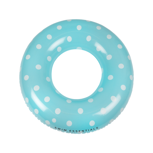 Zwemband Blauw met Witte stippen (90cm)