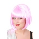Pruik sensation bobline roze