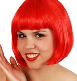 Toppers eco bobline pruik rood