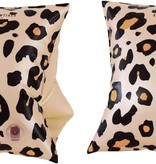 Beige Panterprint Baby Zwembandjes 0-2 Jaar