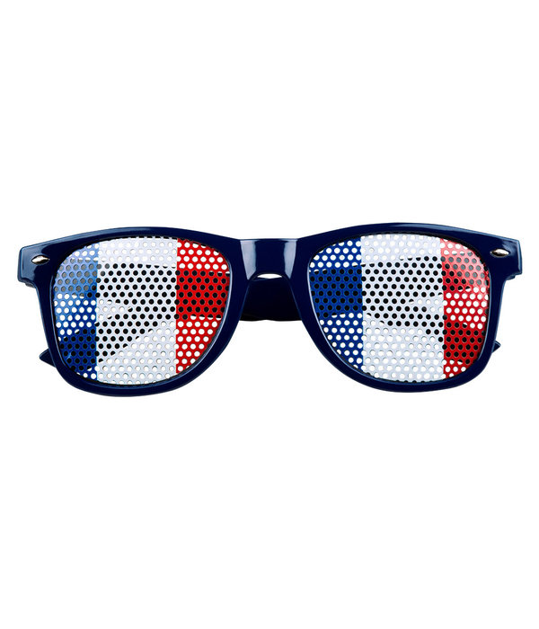 Partybril Frankrijk Blauw