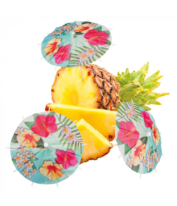 Coctail Parasols Paradise (6st)