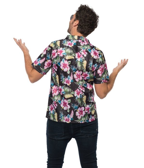 Hawaii Blouse Zwart Peke