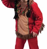 Indiaans jongen kostuum Red Hawk elite