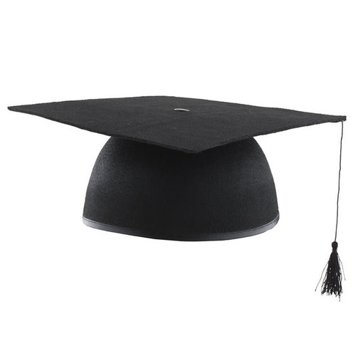 Diploma Hoed Kind Zwart