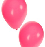 Ballonnen fucsia Roze 50 stuks