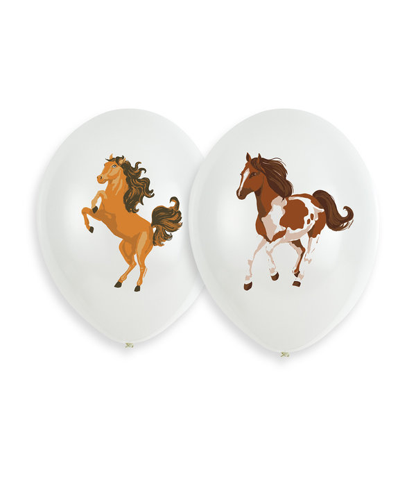 Ballonnen Paarden Beautiful (6st)
