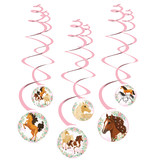 Hangdecoratie Paarden Beautiful (6st)