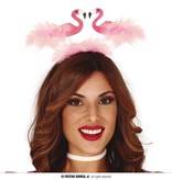 Haarband flamingo's