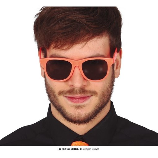 Partybril Dance Neon Oranje