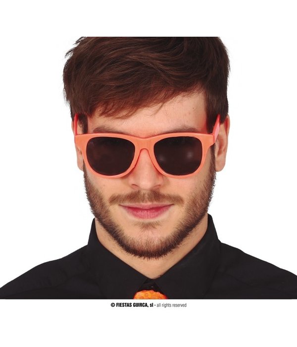 Partybril Dance Neon Oranje
