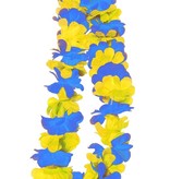 Hawaiikrans Blauw/Geel