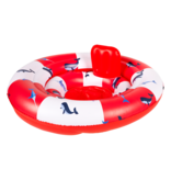 Baby Float Walvis Rood/Wit