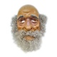 Masker Abraham met haar
