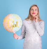 Glossy Folieballon Boy or Girl 35cm