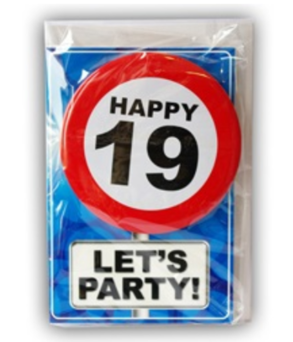 Happy Age Kaart 19 Jaar